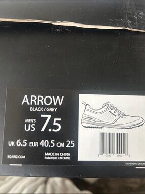 Arrow Men's Black/Grey Low-Profile Sneakers